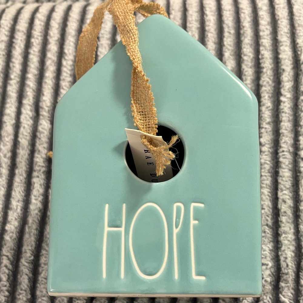 “HOPE” 🐦 Birdhouse by Rae Dunn